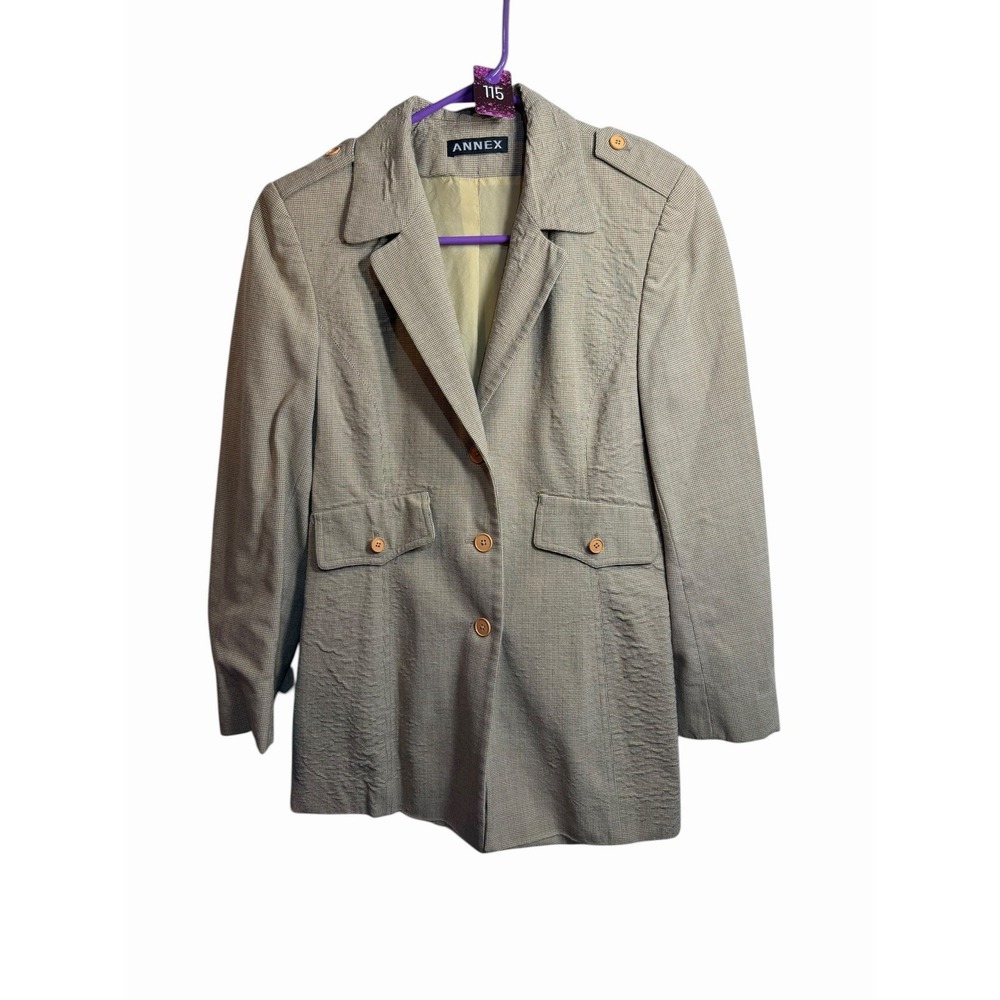 annex womens viscose jacket coat size 4